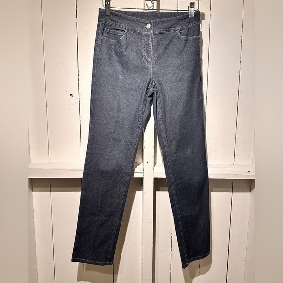 Eileen Fisher Petite Denim Pants Women’s Size PP 2/4 - Picture 3 of 14